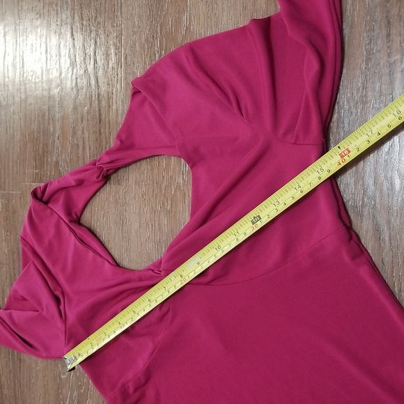 (L) Heart Soul Back Cut Out Top Solid Color Dainty Feminine Holiday Girlhoodcore - Picture 7 of 11